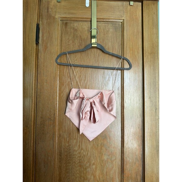 Light pink scarf top - Picture 4 of 7